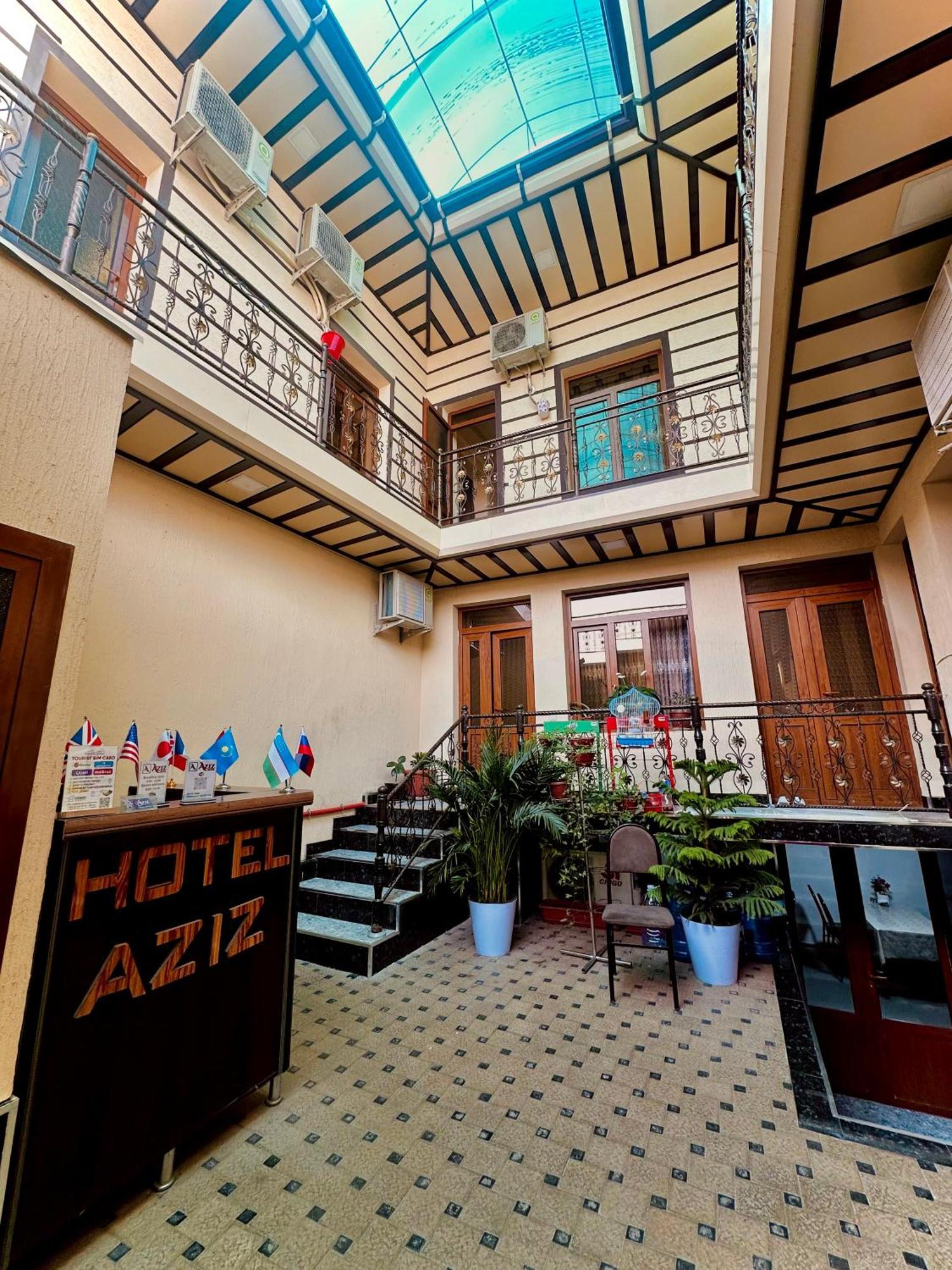 Aziz Hotel 撒马尔罕 外观 照片
